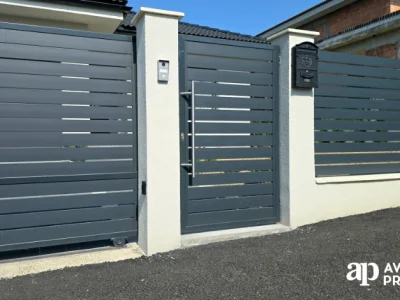 SISTEM GARD ALUMINIU BAIA MARE, STR. VRANCEI, CULOARE RAL 7016, FINISAJ MAT STRUCTURAT (3)